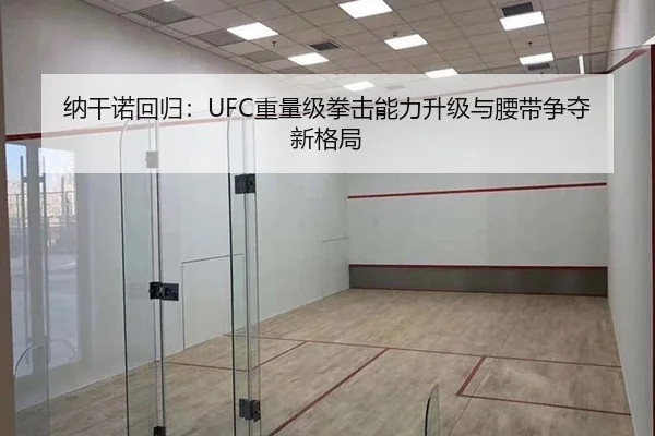 纳干诺回归：UFC重量级拳击能力升级与腰带争夺新格局
